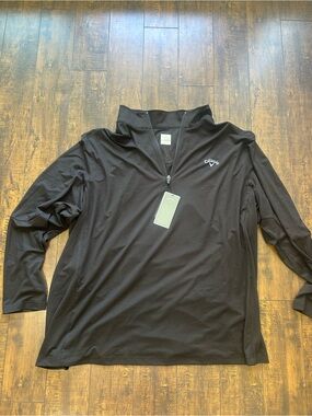 Callaway Black Full-Zip Golf Jacket Insert